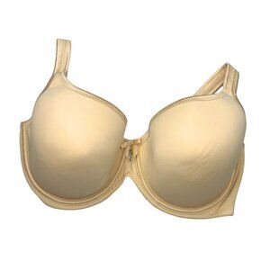 ⭐ NWT Fit Fully Yours Smooth Crystal Bra • Light Beige Nude • 36G ⭐
